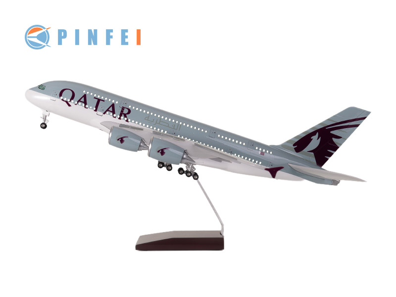 46cm Airbus A380 Qatar